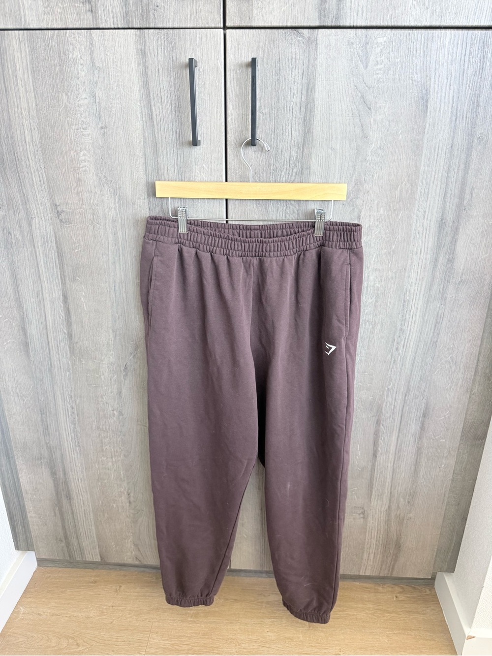Gymshark Brown Elastic Waist Joggers